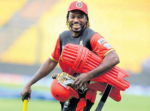X FACTOR Royal Challengers Bangalore will be hoping for some Chris Gayle magic. DH PHOTO