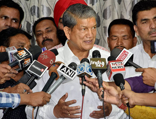The former minister also said a meeting of the party MLAs will be called prior to the floor test. However, the timing of the meeting will be decided after consulting deposed Chief Minister Harish Rawat. pti file photo