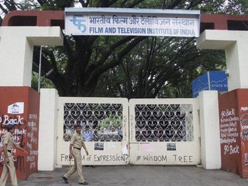 The packet was addressed to the previous director of the Film and Television Institute of India, Prashant Pathrabe. PTI file photo