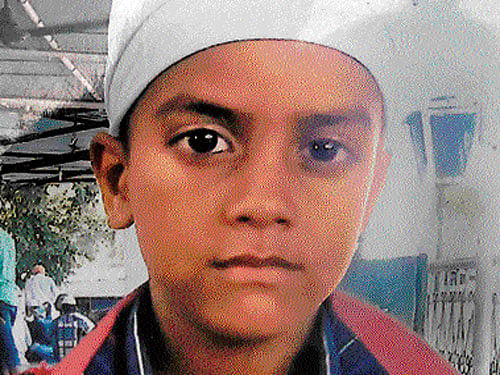 Mohammad Anas  died after falling in a drain in west Delhi's Shakurpur on Monday. DH photo