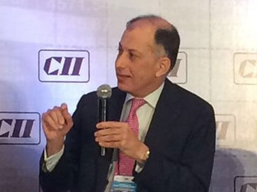 CII's President Naushad Forbes. Image courtesy Twitter.