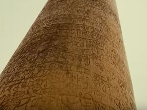 Currently, 39 Ashokan edicts are known. There are pillar edicts and rock edicts and these edicts are located at sites ranging from Afghanistan to the Gangetic plains to the eastern coast of India. Videograb