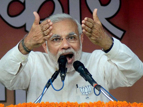 Addressing an election rally in Kerala, Modi had compared the state with Somalia. PTI file photo