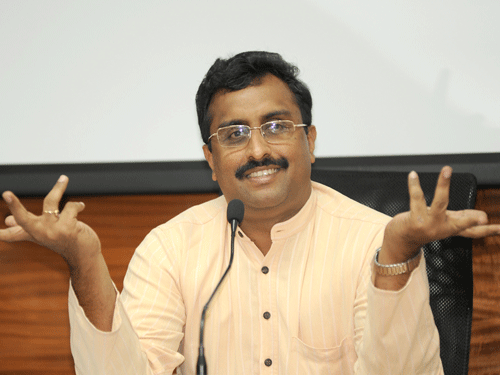Last week, BJP's national general secretary Ram Madhav held a review meeting of the party and made it clear that the party high command would in no way change Sonowal as the party's CM candidate. DH file photo
