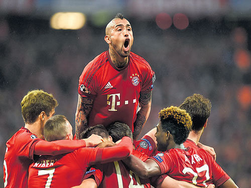mountain of hope It was a season of glorious victories and painful losses in Munich as Bayern retained the Bundesliga title for the fourth year in a row while losing out in the semifinal of the Champions League. AFP