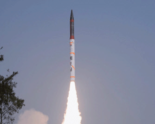 The interceptor was engaged against a target which was a naval version of Prithvi missile launched from a ship anchored inside Bay of Bengal, taking up the trajectory of a hostile ballistic missile. Image for representation only.