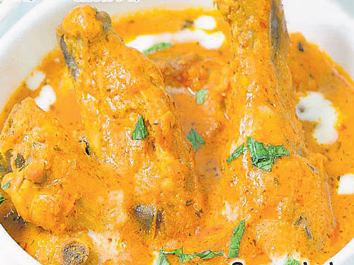 mouthwatering Butter chicken