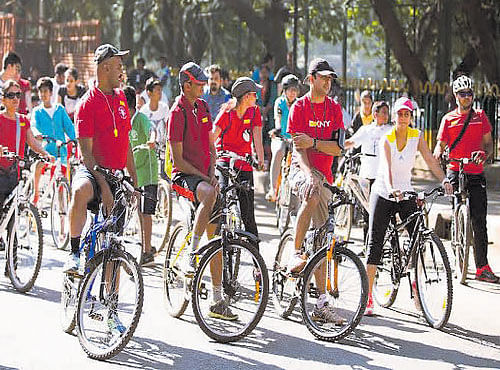 Awareness sessions on garbage segregation have been organised as part of the second edition of Sadashivanagar Cycle Day. DH FILE PHOTO