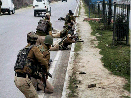 Two militants were today killed in an ongoing gunbattle as the Army scuttled a major infiltration attempt from across the border in Naugam sector of north Kashmir's Kupwara district. PTI file photo