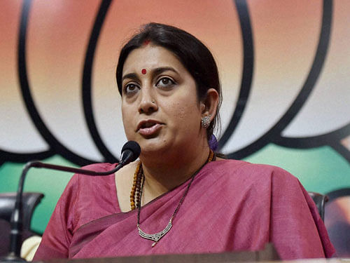 The five-member panel, headed by former Cabinet secretary T S R Subramanian, presented its report to the HRD Minister Smriti Irani 26 days after expiry of its term on April 30. PTI file photo