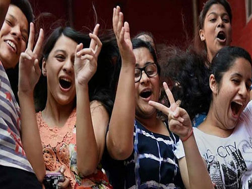 With a pass percentage of 96.36 per cent, girls outshone boys in the CBSE Class X exams results of which were declared today. Screengrab