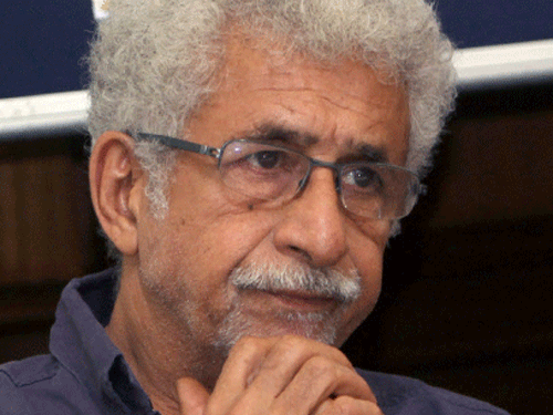 Naseeruddin Shah's veiled comments against Anupam Kher today drew sharp reactions from his former co-star and some members of the film fraternity. PTI FILE Photo
