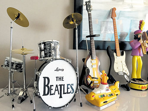 colourful Memorabilia of 'The Beatles'