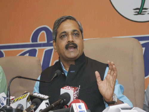 'BJP wants that after the latest revelation that terrorists involved in Batla House shoot-out have IS links, the Congress president and her associates should apologise to the nation,' said Delhi BJP president Satish Upadhyay who led the demonstration. PTI file photo