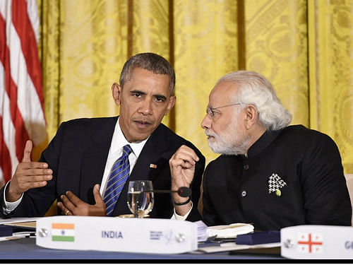 'This speaks to the personal relationship that the two have developed over the last two years and also the surprising quality of it, given the history that Modi had with the United States,' Tellis told a group of White House reporters ahead of the Obama-Modi meeting next week on June 7 at the White House. PTI file photo