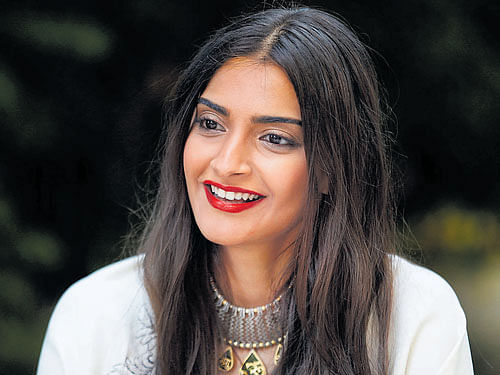 voicing out Sonam Kapoor