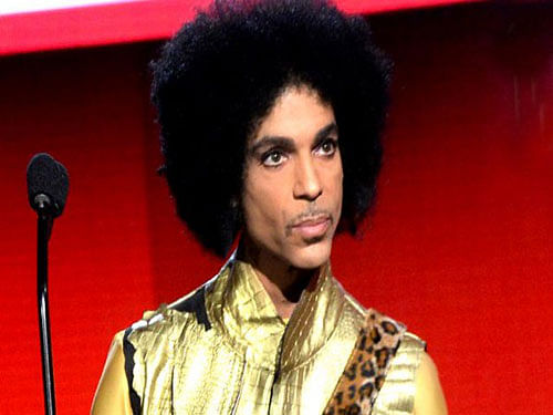 Legendary musician Prince. Image courtesy Twitter.
