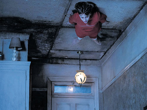 A scene from the English movie The Conjuring 2.