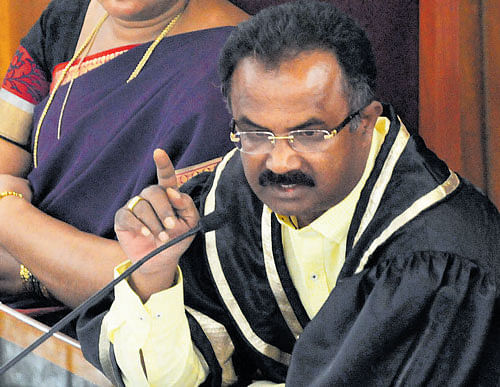 Mayor Manjunatha Reddy. File photo