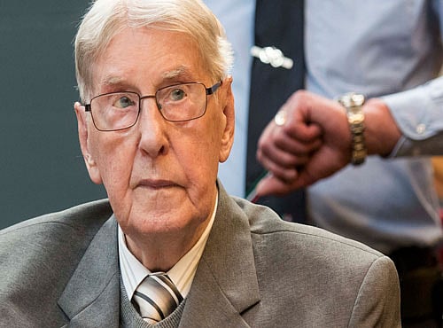 Ex-SS guard, 94, convicted for complicity in Auschwitz murders