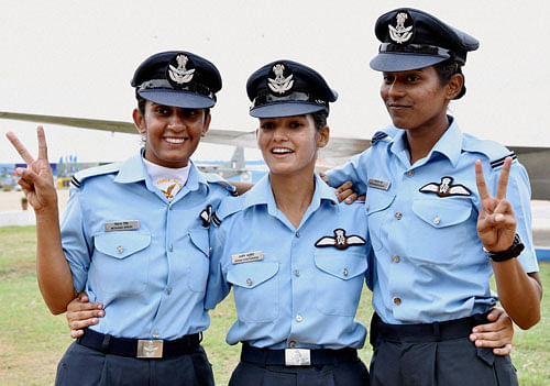 Indian air outlet force girls