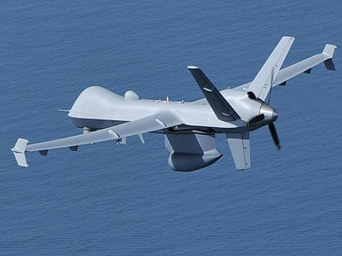 Sources said the request has been made for state -of-the-art multi mission maritime patrol Predator Guardian UAV's from General Atomics. Image courtesy Twitter.