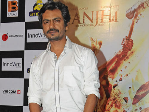 When asked about his take, Nawazuddin, who has worked with Salman in 'Kick' and 'Bajrangi Bhaijaan' told reporters here, 'He used it metaphorically. The discussion is over now, so no use of repeating it and asking questions again.' File photo