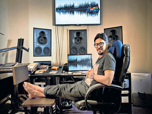 Sanctuary Composer Amit Trivedi at his studio.