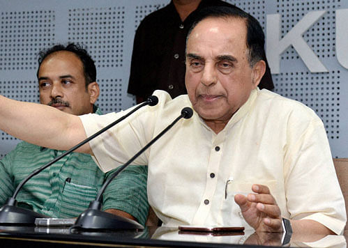 BJP MP&#8200;Subramanian Swamy on Saturday denied reports that the party was unhappy with his rants against union finance minister and other senior technocrats and bureaucrats. PTI Photo