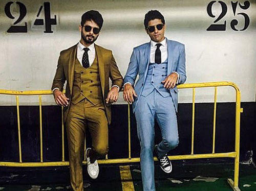 During their opening monologue, the duo, who reprised their Pappu and Raju avatars from earlier IIFA editions, touched upon the row that saw many filmmakers returning their National awards to express solidarity with protesting FTII students. Image courtesy: Instagram