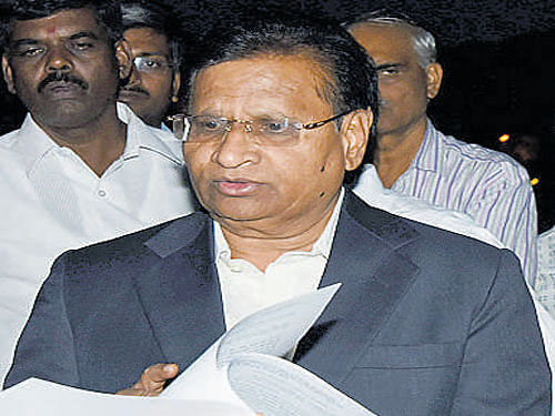 Karnataka State Pollution Control Board chairman Lakshman. File photo