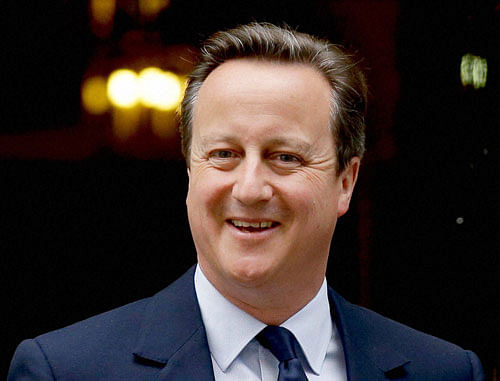 Britain's outgoing Prime Minister David Cameron. AP/PTI file photo