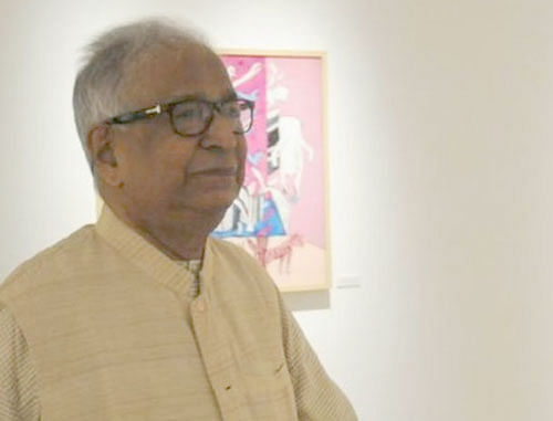 Legendary artist K G Subramanyan.