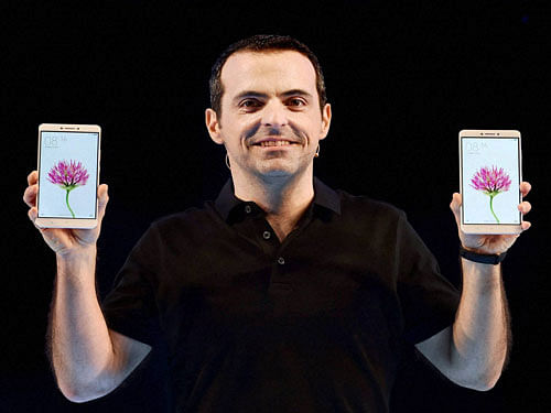 Xiaomi unveiled two models of the new 4G smartphones, Mi Max with 3 GB RAM and 32 GB internal memory and Mi Max with 4 GB RAM and 128 GB RAM for Rs 14,999 and Rs 19,999 respectively. PTI File Photo.