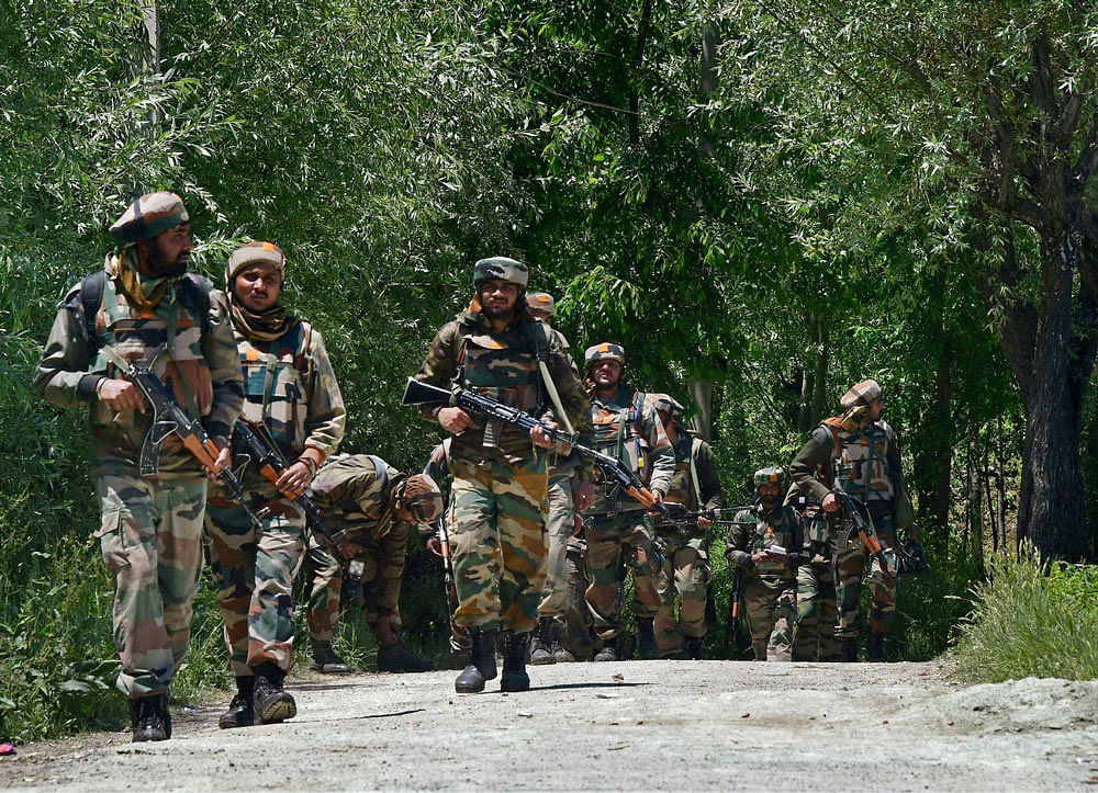 Sources said militants hurled grenades and fired at the CRPF camp in Litter village of Pulwama, 32 km from here. PTI file photo