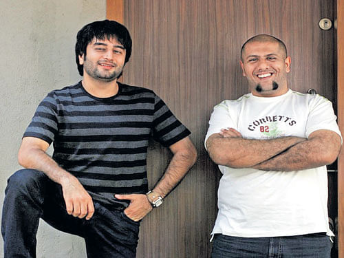 Music & lyrics (From left)  Composers Shekhar Ravjiani and Vishal Dadlani