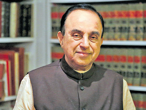 on a roll: Prime Minister Narendra Modi has actively promoted Subramanian Swamy (in photo), due to his value as one of India's most effective fighters against endemic corruption, something that Modi has made a centrepiece of his plans to modernise India's economy. reuters