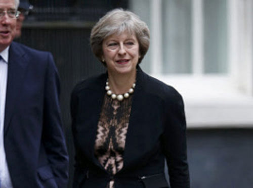 Theresa May. Reuters photo