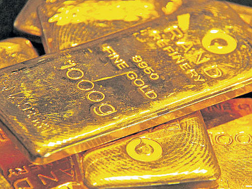 According to traders, fears of Brexit impact resurfaced, which led to a firming global trend in gold. So much so that the prices climbed to the highest in more than two years as investors, worried about the global economic outlook, sought refuge in the precious metal. File photo