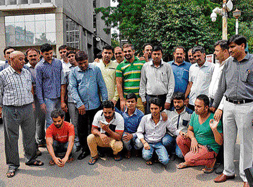 Police arrested nine men involved in selling pirated movies from different parts of Delhi. DH