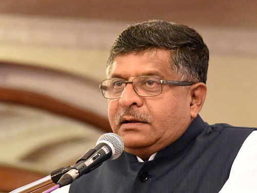 Attacking Congress over its criticism of the Centre in the light of the court's order, Prasad said he feels like laughing to hear sermons on democracy from it. DH File Photo.