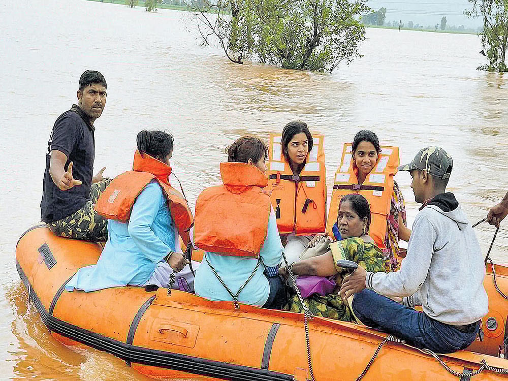 Parts of Kolhapur marooned