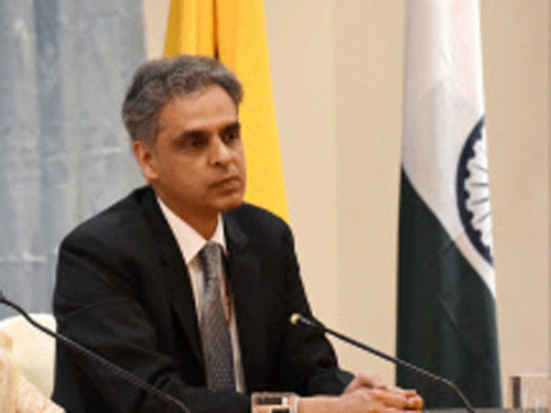 Lashing out at Lodhi's raising of the Kashmir issue at the multi-lateral world body, Akbaruddin said it is regrettable that Pakistan attempted to misuse the UN platform. PTI file photo