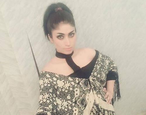 Her real name was Fouzia Azeem but she chose Qandeel Baloch as her pseudonym after stepping into modelling. Photo credit: Facebook