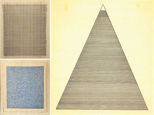 When Less is more Some of American artist Agnes Martin's minimalist works