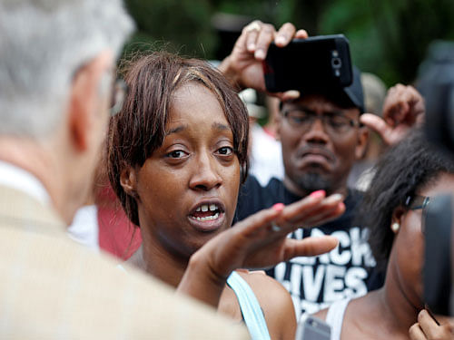 Diamond Reynolds recounts police shooting of boyfriend Philando Castile in St. Paul. Reuters Photo.