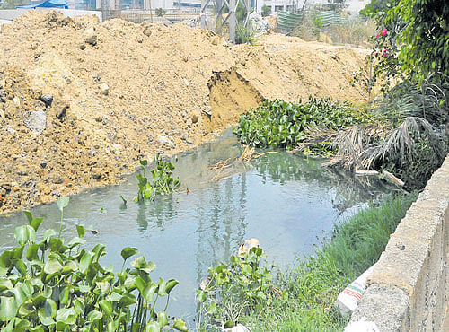 The BBMP authorities claim to have completed survey of SWDs and canals in the city. DH FILE PHOTO