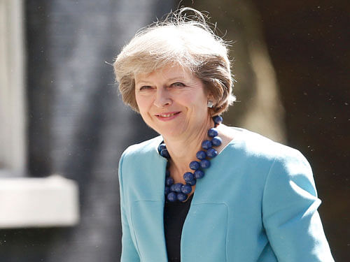 British Prime Minister Theresa May. Reuters file photo