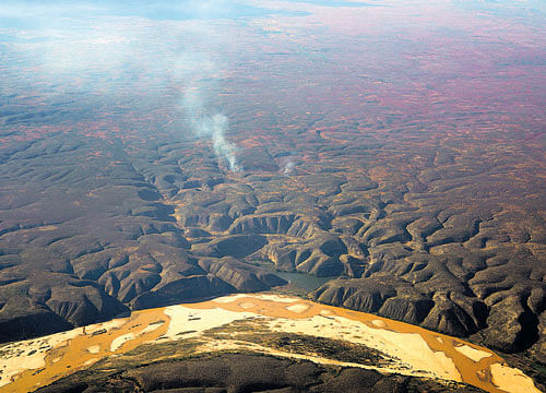 An aerial view of the Atsimo-Andrefana region in Madagascar. Joao Silva/NYT
