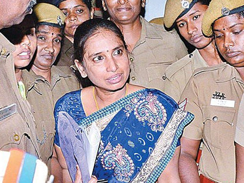 Nalini's sentence was commuted to life after the state Government invoked Article 161 in April 2000. Image courtesy Twitter.